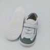 Deportivo respetuoso Piruflex blanco y gris