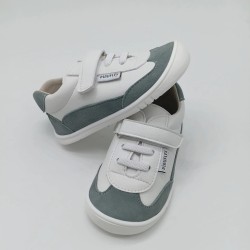 Deportivo respetuoso Piruflex blanco y gris