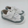 Deportivo respetuoso Piruflex blanco y gris
