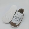 Deportivo respetuoso Piruflex blanco y arena