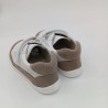 Deportivo respetuoso Piruflex blanco y arena