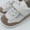 Deportivo respetuoso Piruflex blanco y arena