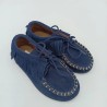 Mohicana flecos en azul marino