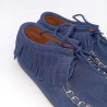 Mohicana flecos en azul marino