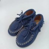 Mohicana flecos en azul marino