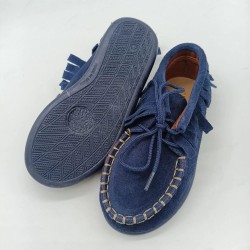 Mohicana flecos en azul marino