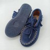 Mohicana flecos en azul marino