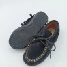 Mohicana flecos color negro