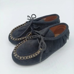 Mohicana flecos color negro