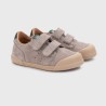 Zapatilla Igor en piel suede topo