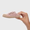 Zapatilla igor en piel suede rosa
