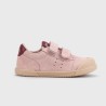 Zapatilla igor en piel suede rosa