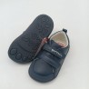 Deportivo Barefoot en piel azul