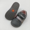 Botin respetuoso Biomecanics en piel color gris