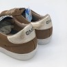Zapatilla Silver Moose en serraje marrón