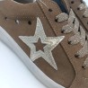 Zapatilla Silver Moose en serraje marrón