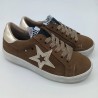 Zapatilla Silver Moose en serraje marrón