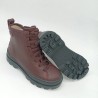 Bota Brutus Camper en piel burdeos