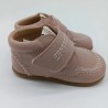 Botin respetuoso Eli Basic en piel rosa