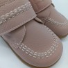 Botin respetuoso Eli Basic en piel rosa