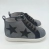 Botin waterproof en serraje gris