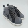 Botin waterproof en serraje gris