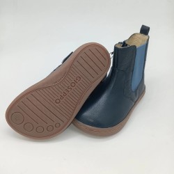 Botin chelsea respetuoso azul marino