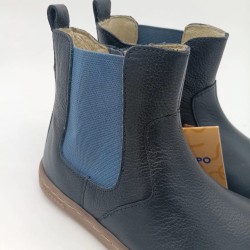 Botin chelsea respetuoso azul marino