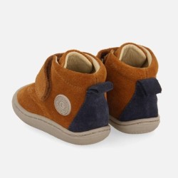 Botin Barefoot piel camel