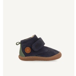 Botin Barefoot piel azul