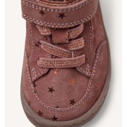 Botin Barefoot rosa con estrellas