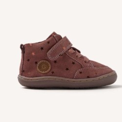 Botin Barefoot rosa con estrellas
