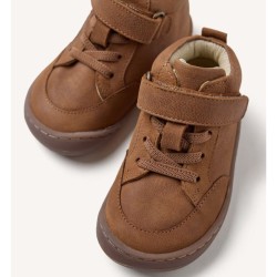 Botin Barefoot en piel color cuero