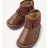 Botin flecos Barefoot en color cuero
