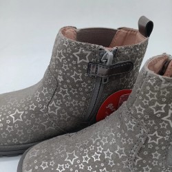 Botin chelsea respetuoso en gris