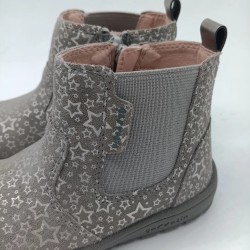 Botin chelsea respetuoso en gris