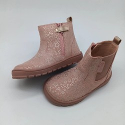 Botin chelsea respetuoso en rosa