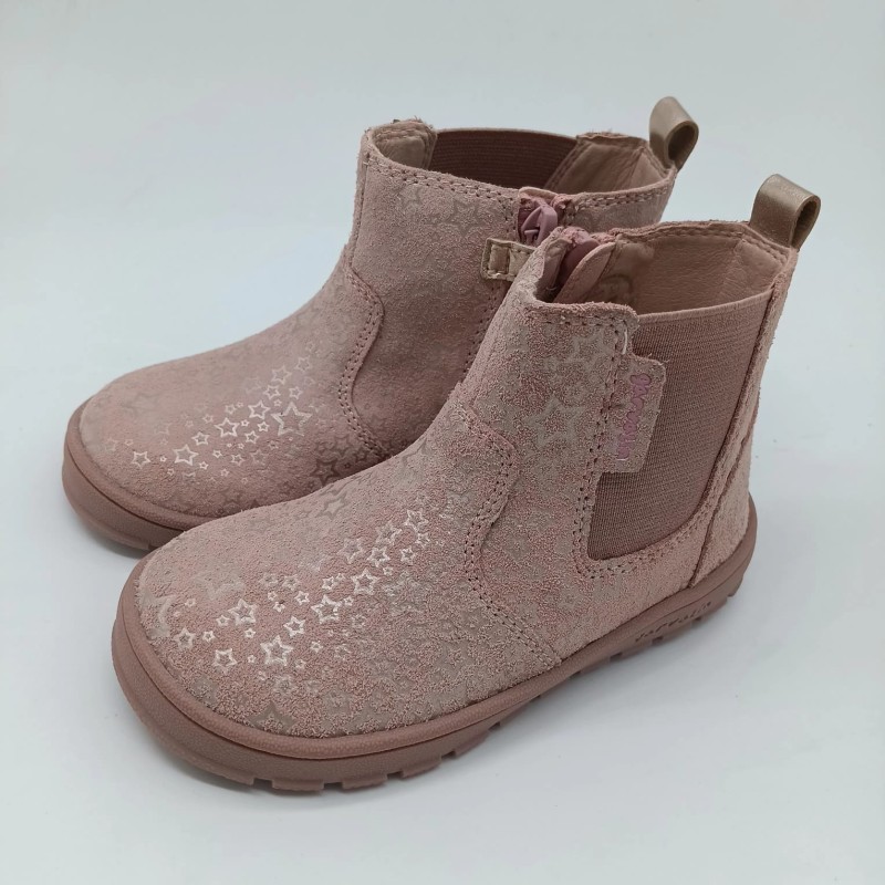 Botin chelsea respetuoso en rosa