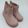 Botin chelsea respetuoso en rosa
