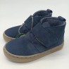 Botin Natural World afelpado azul