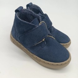 Botin Natural World afelpado azul