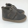 Botin Natural World afelpado gris