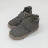Botin Natural World afelpado gris