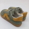 Deportivo Samba Coqueflex en verde y mostaza