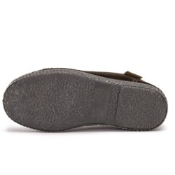 Zapatilla terciopelo Natural World en marrón