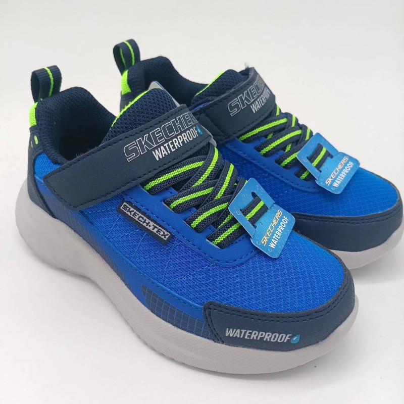Deportivo Skechers Waterproof en azulón