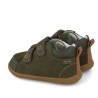 Botin Barefoot verde resistente al agua